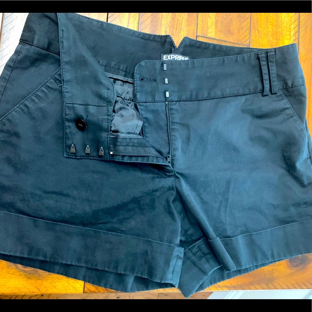 Black shorts from Express
